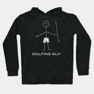 Funny Mens Golf Golfing Guy Hoodie